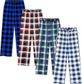 Cooraby Boys Plaid Trousers with Pockets for All-Day Comfort