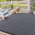 Front Door Mat Indoor Outdoor Entrance Doormat - Low-Profile Water