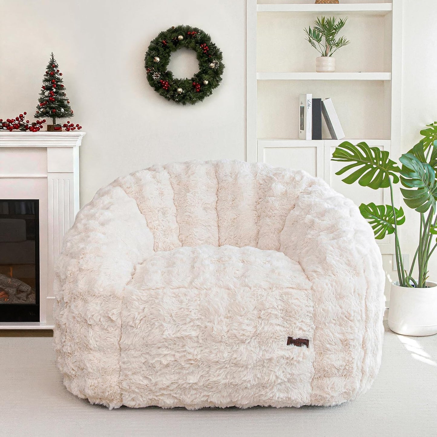 MAXYOYO Giant Bean Bag Chair for Adults - Cozy Living Room Sofa