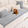 Mivnue Pet Couch Cover for Dogs - Fuzzy Non Slip Washable Protector