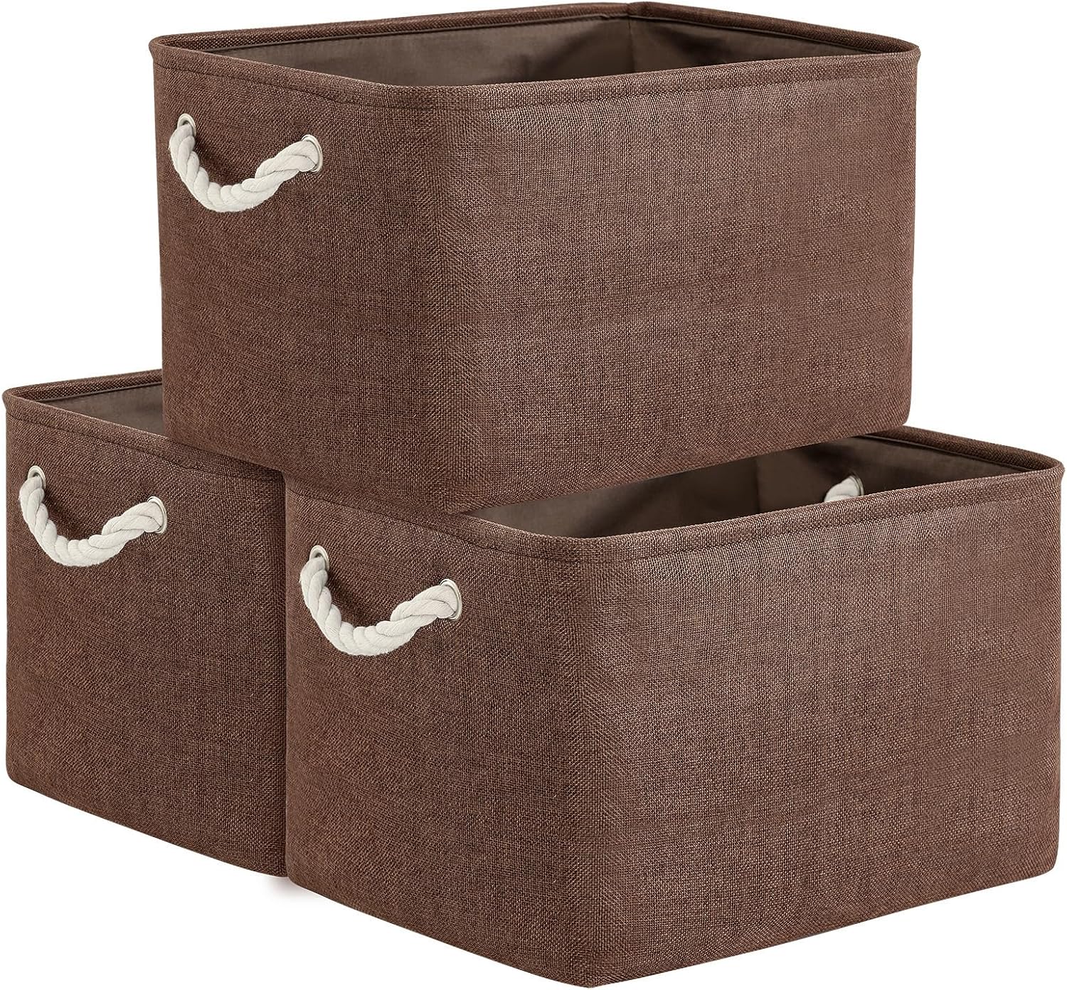 TheWarmHome Fabric Storage Cubes - Organize Your Home Effortlessly