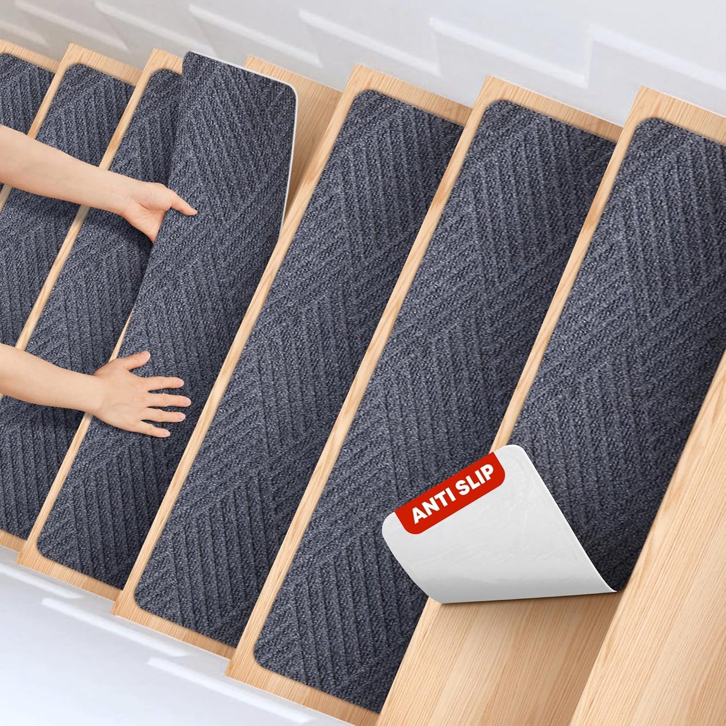 Non-Slip Carpet Stair Treads for Safety and Comfort at Home
