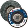 Weiler 51112 4-1/2 Tiger Paw Abrasive Flap Disc for Tough Jobs