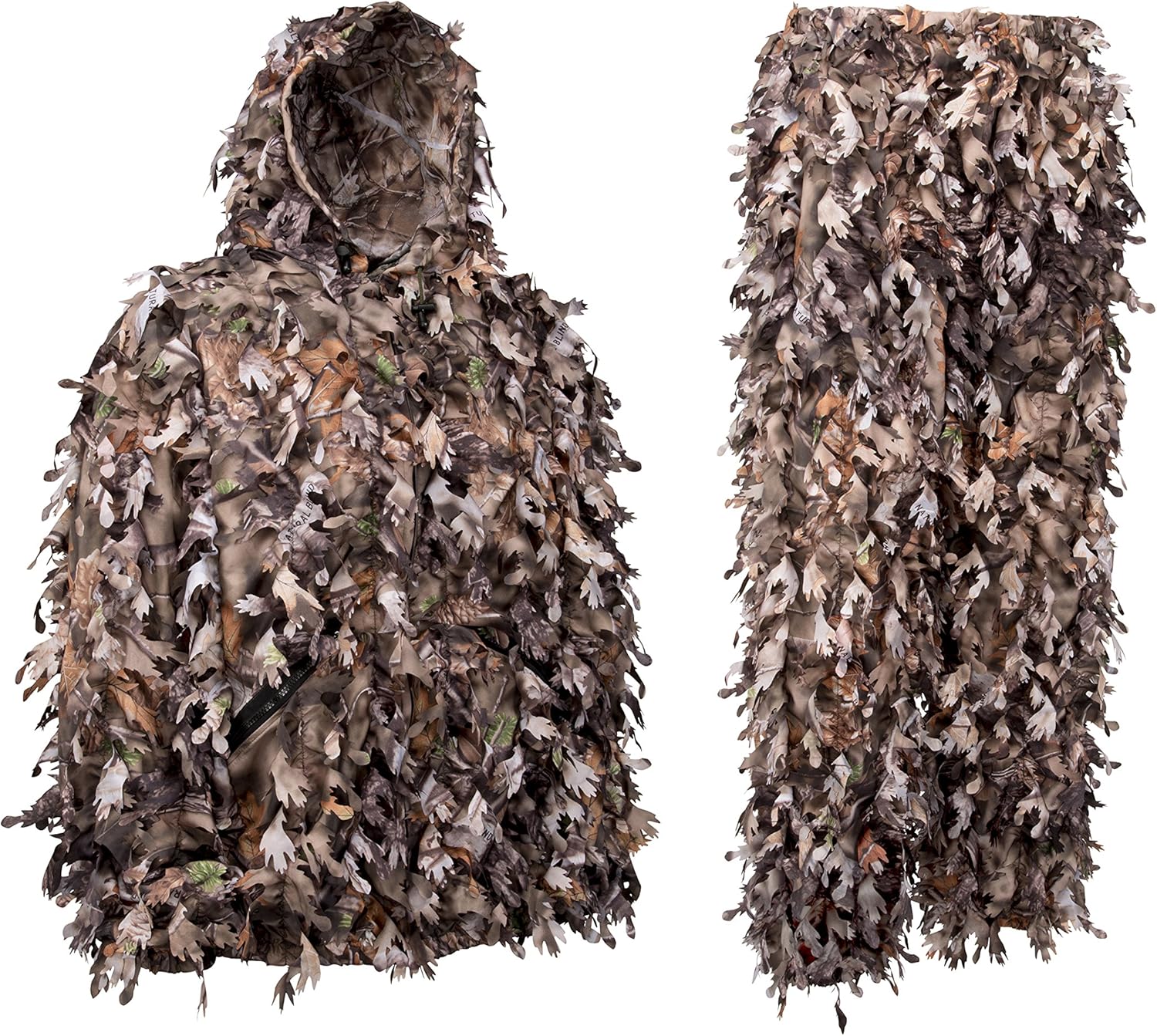 North Mountain Gear Woodland Camo Ghillie Suit for Outdoor Sports
