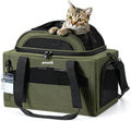 Pecute Expandable Pet Carrier for Small Dogs and Cats Travel