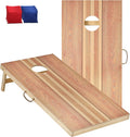 Cornhole Set 4ftx2ft Cornhole Board Sets with Bags - Regulation Size