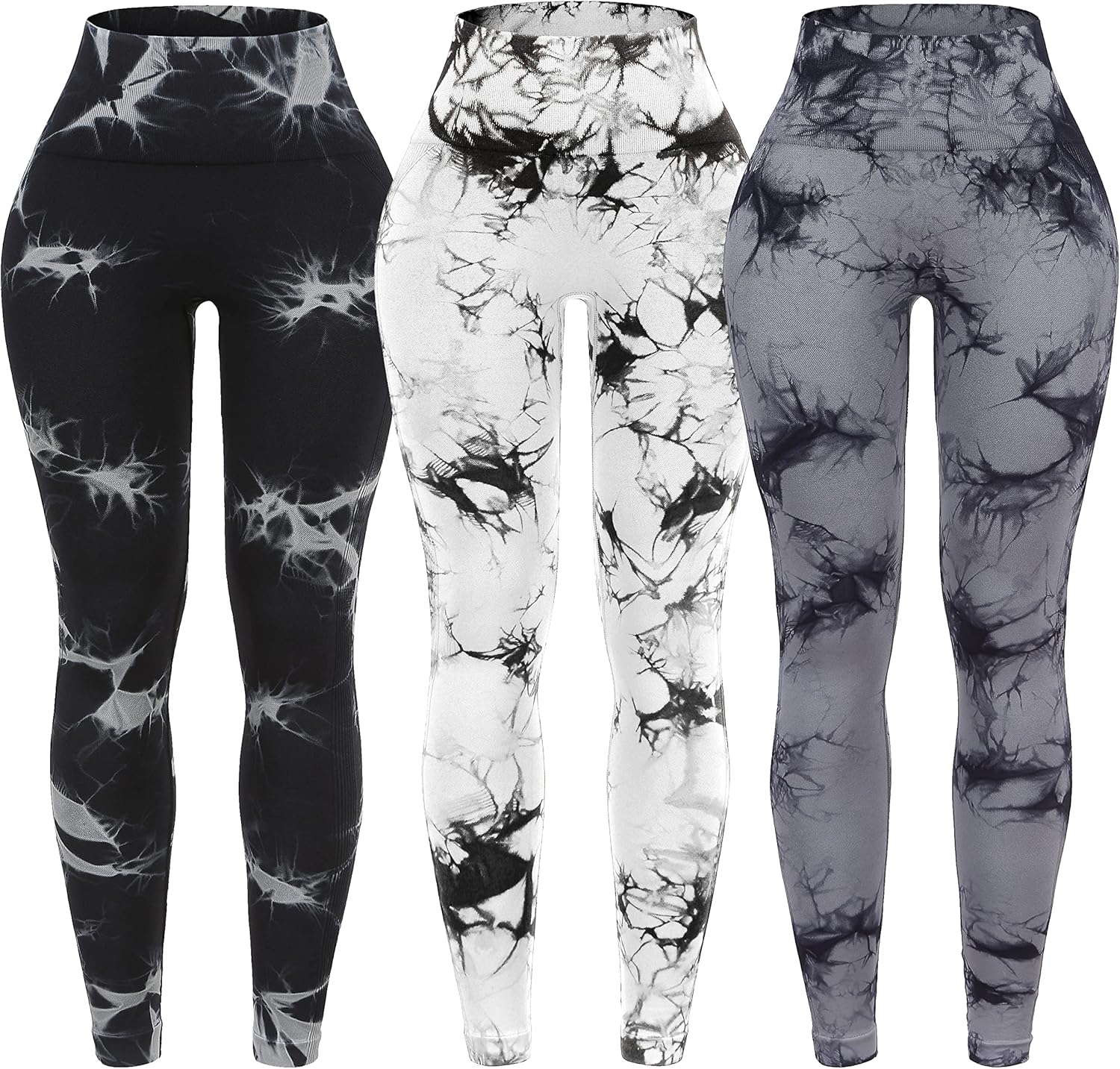 OVESPORT Tie Dye Seamless High Waisted Workout Leggings Review