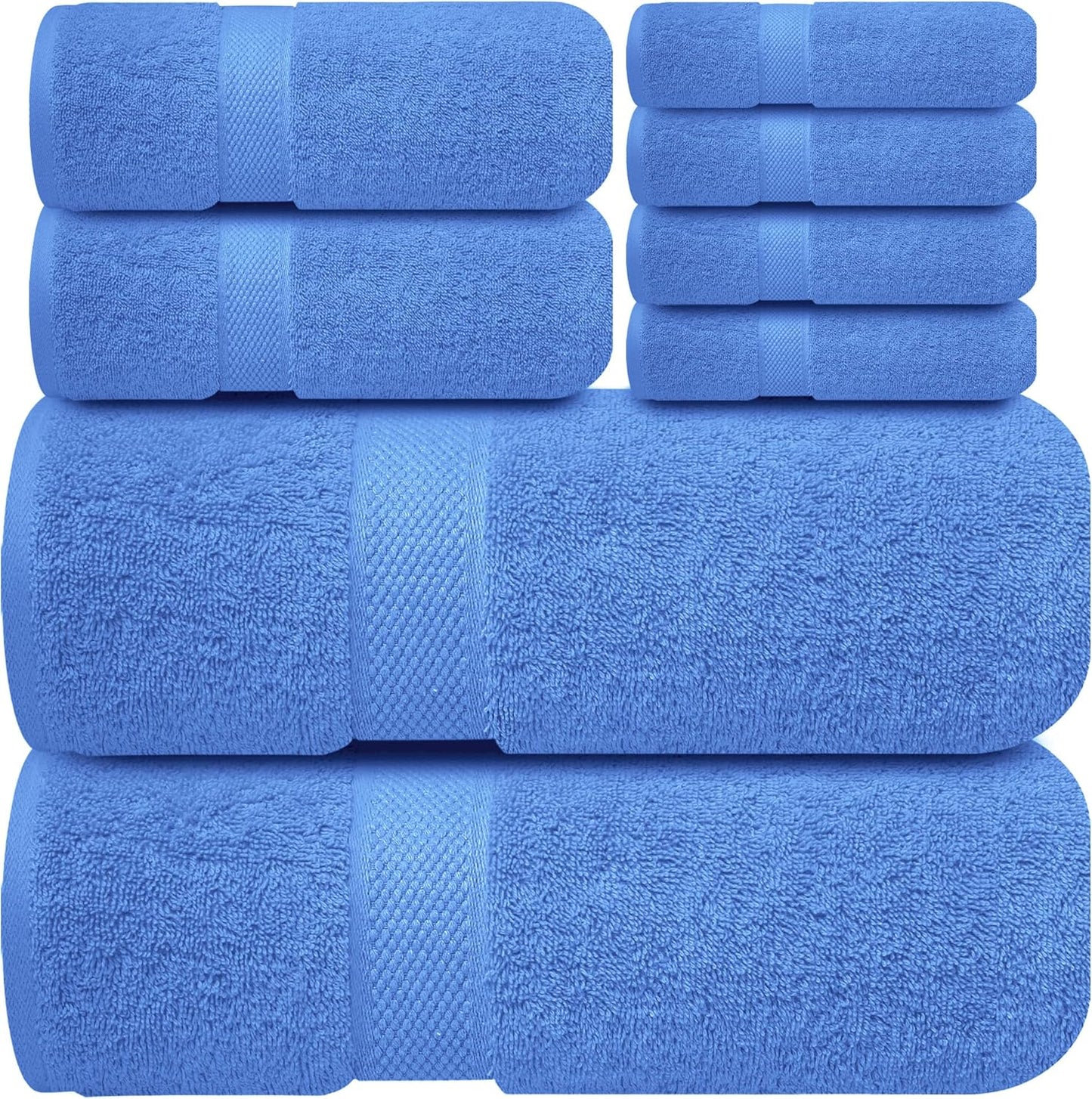 Luxury 100% Cotton Towel Set for a Soft Bathing Experience