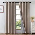 Blackout Curtains 96 in Long 2 Panel Set - Total Light Blocking