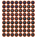 Brooklyn Beans Gourmet Assorted Variety Pack 72 Count - Rich Craft