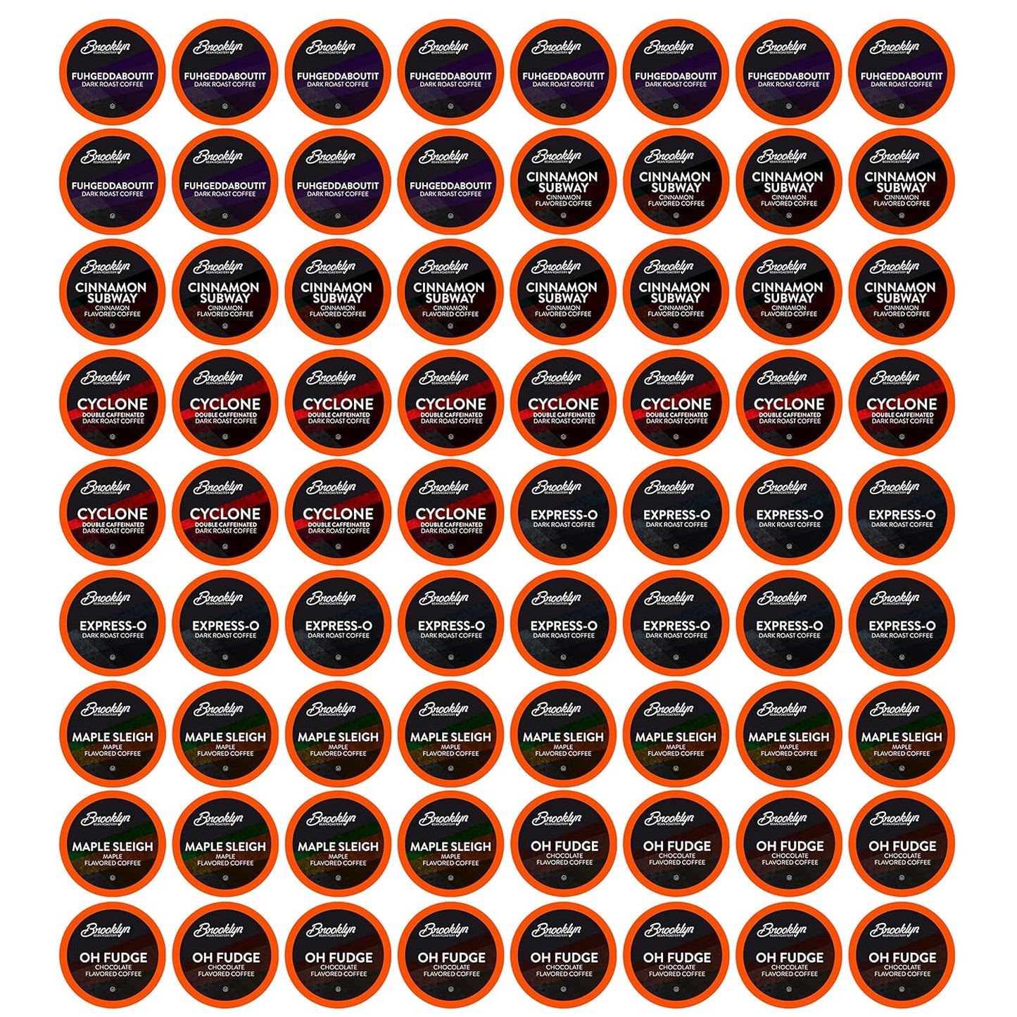 Brooklyn Beans Gourmet Assorted Variety Pack for Coffee Lovers