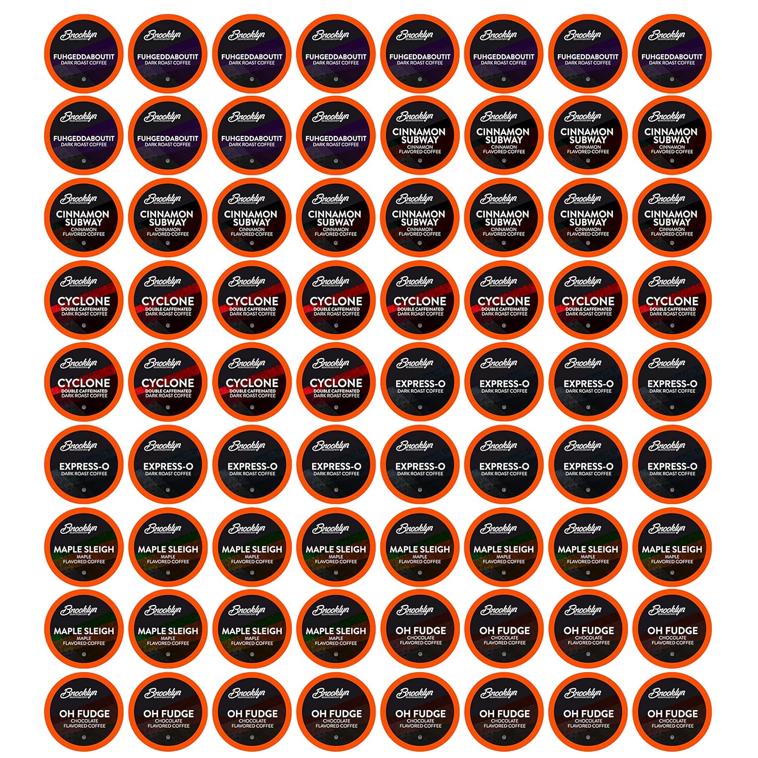 Brooklyn Beans Gourmet Assorted Variety Pack for Coffee Lovers
