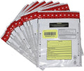Nadex White Night Drop Tamper Evident Bank Deposit Bags - Secure 9 x