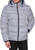 Mens Down Alternative Hooded Puffer Jacket (Standard & Big & Tall)