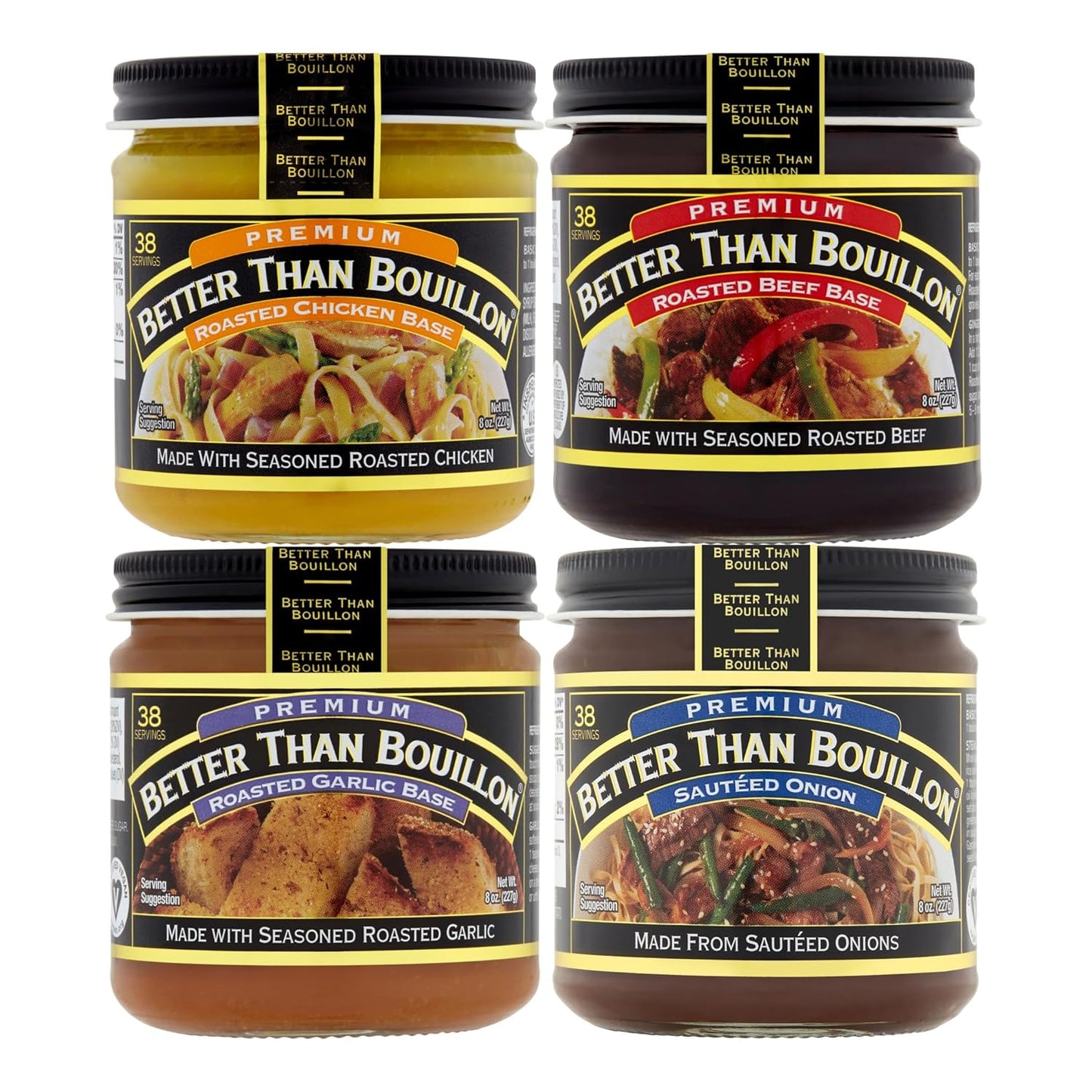 Better Than Bouillon Premium Base Variety Pack for Flavor Lovers