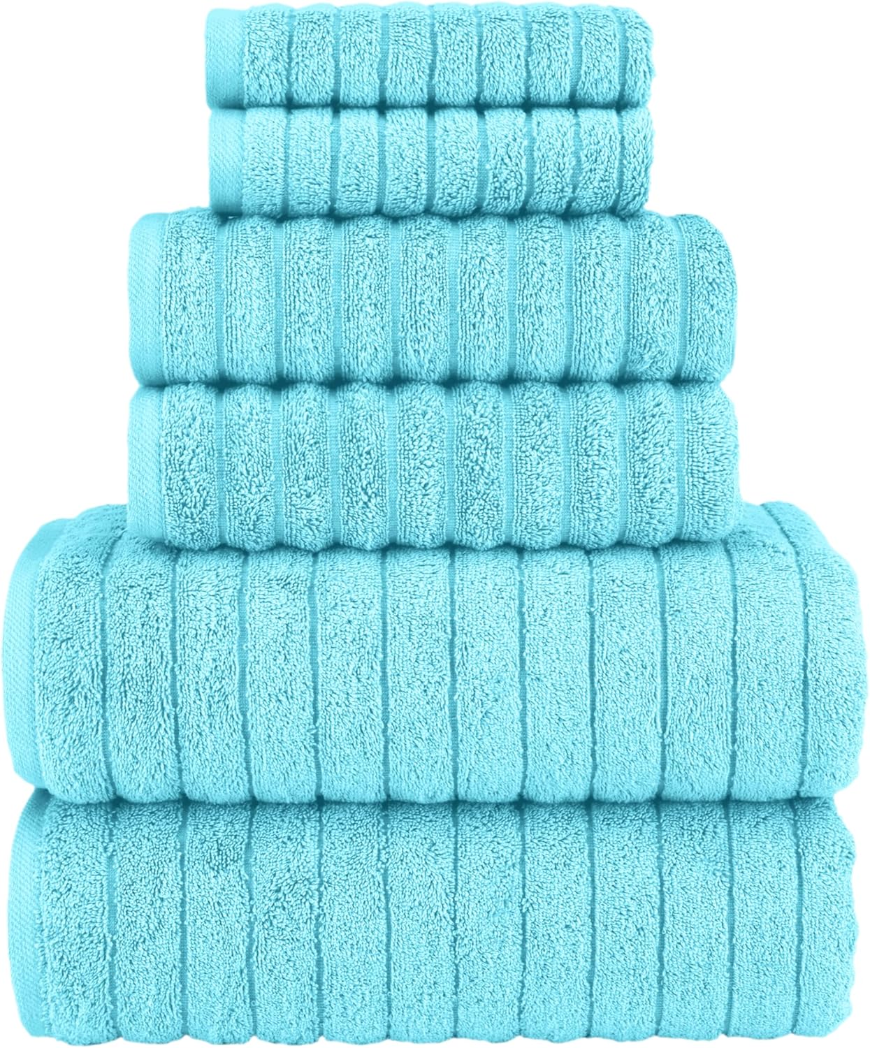 Elegant Comfort 100% Turkish Cotton Luxury Bath Towels Set