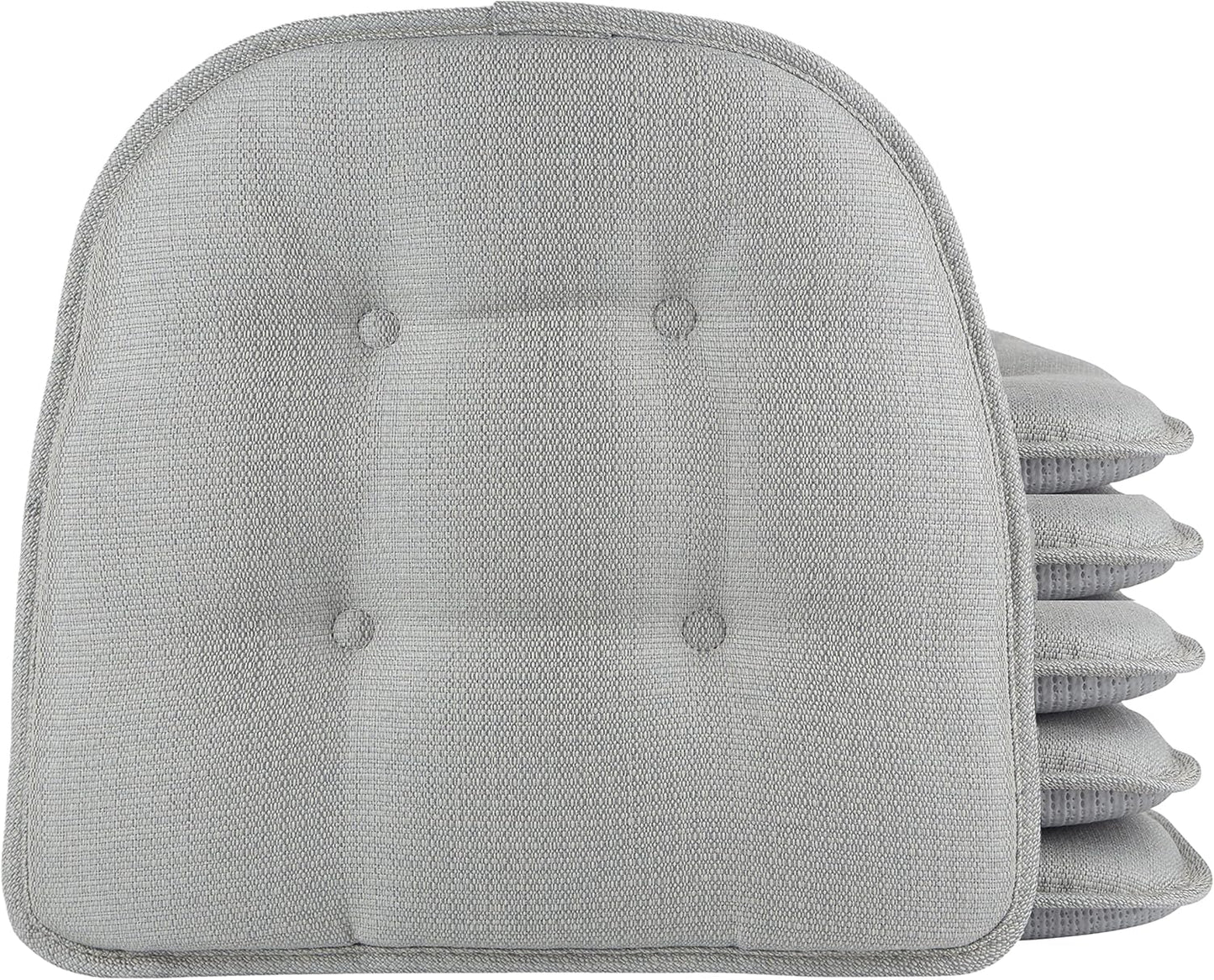 Klear Vu Omega Non-Slip Chair Cushions for Dining and Office