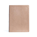 CSB Study Bible Rose Gold LeatherTouch - Illustrated Study Bible
