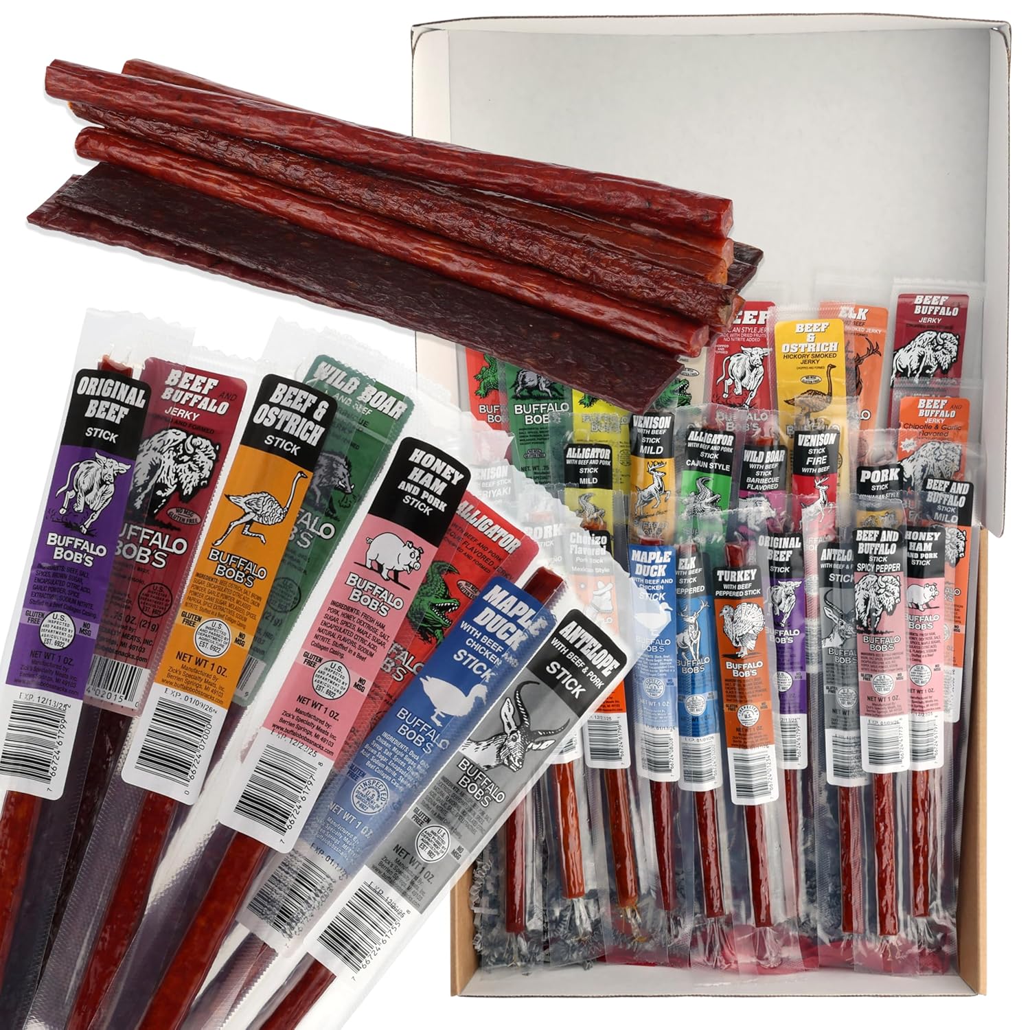 Ultimate 27-Piece Exotic Jerky Variety Pack for Snack Lovers