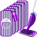 Reusable Mop Pads for Swiffer WetJet Spray Mop - 6 Pack Washable