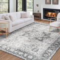 ReaLife Rugs Machine Washable Area Rug Runner for Any Room