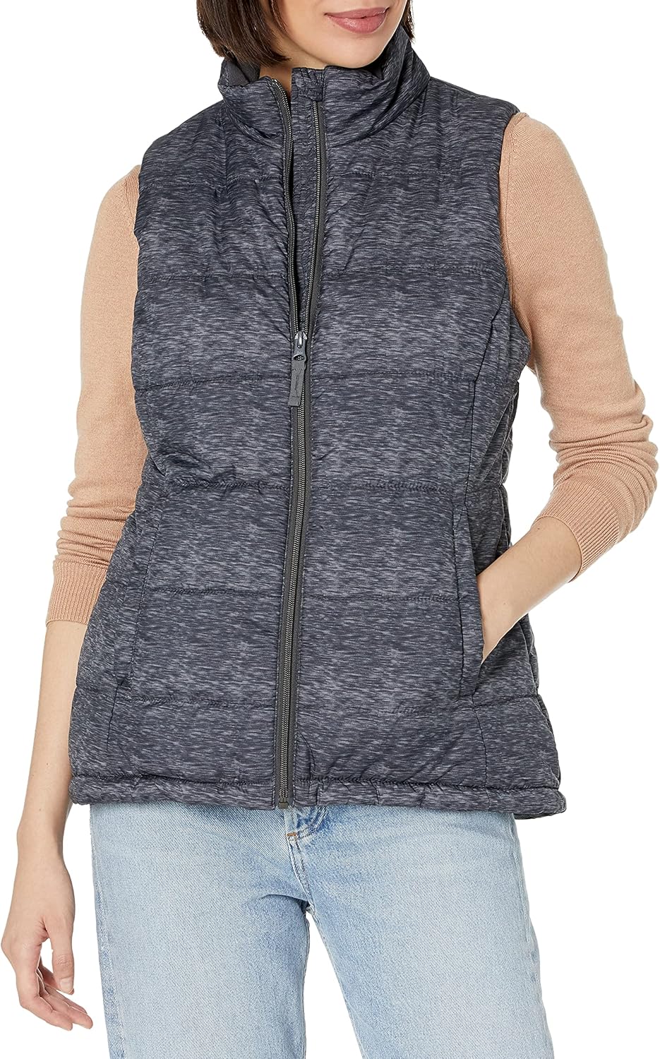Women's Mid-Weight Puffer Vest for Stylish Warmth and Comfort