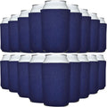 TahoeBay Bulk Blank Beer Can Cooler Sleeves 100-Pack - Craft Ready