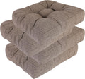 RACE LEAF Patio Chair Cushions 17x17 4 Pack for Comfort