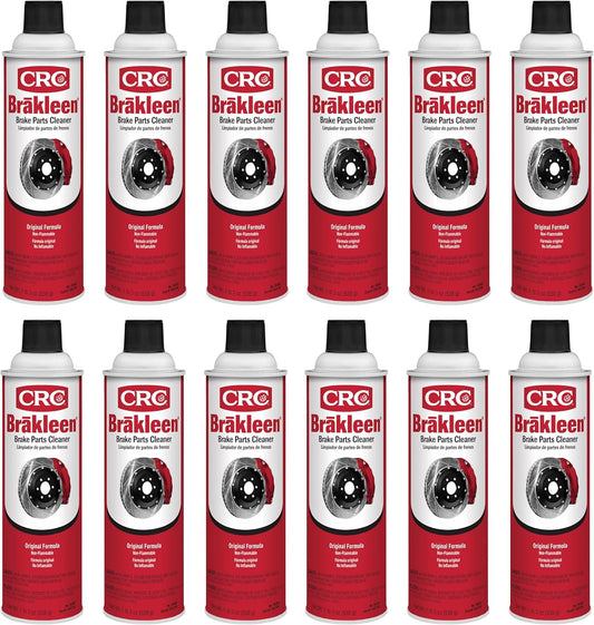 Brakleen Brake Cleaner Spray Non-Flammable 19 oz - 12 Pack
