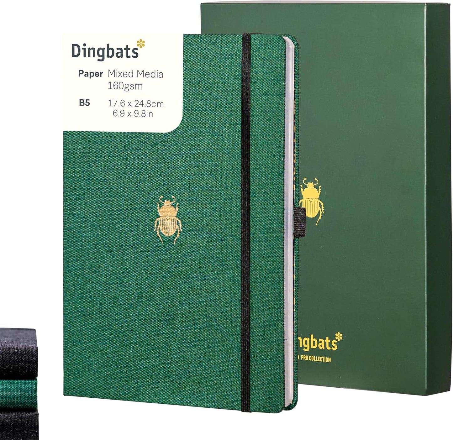 Dingbats Pro Dotted Large B5 Notebook - Perfect for Creatives