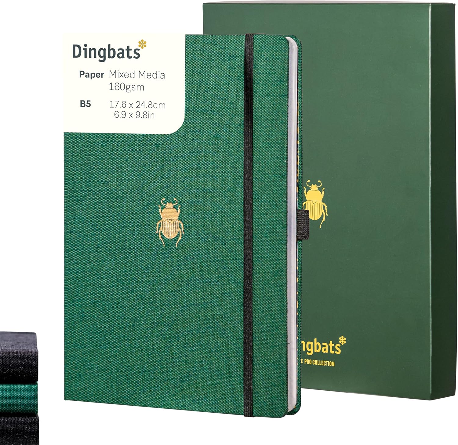 Dingbats Pro Dotted Large B5 Notebook - Perfect for Creatives