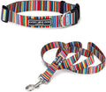 Easy Click Buckle Dog Collar and Leash Set - Secure, Comfortable Fit