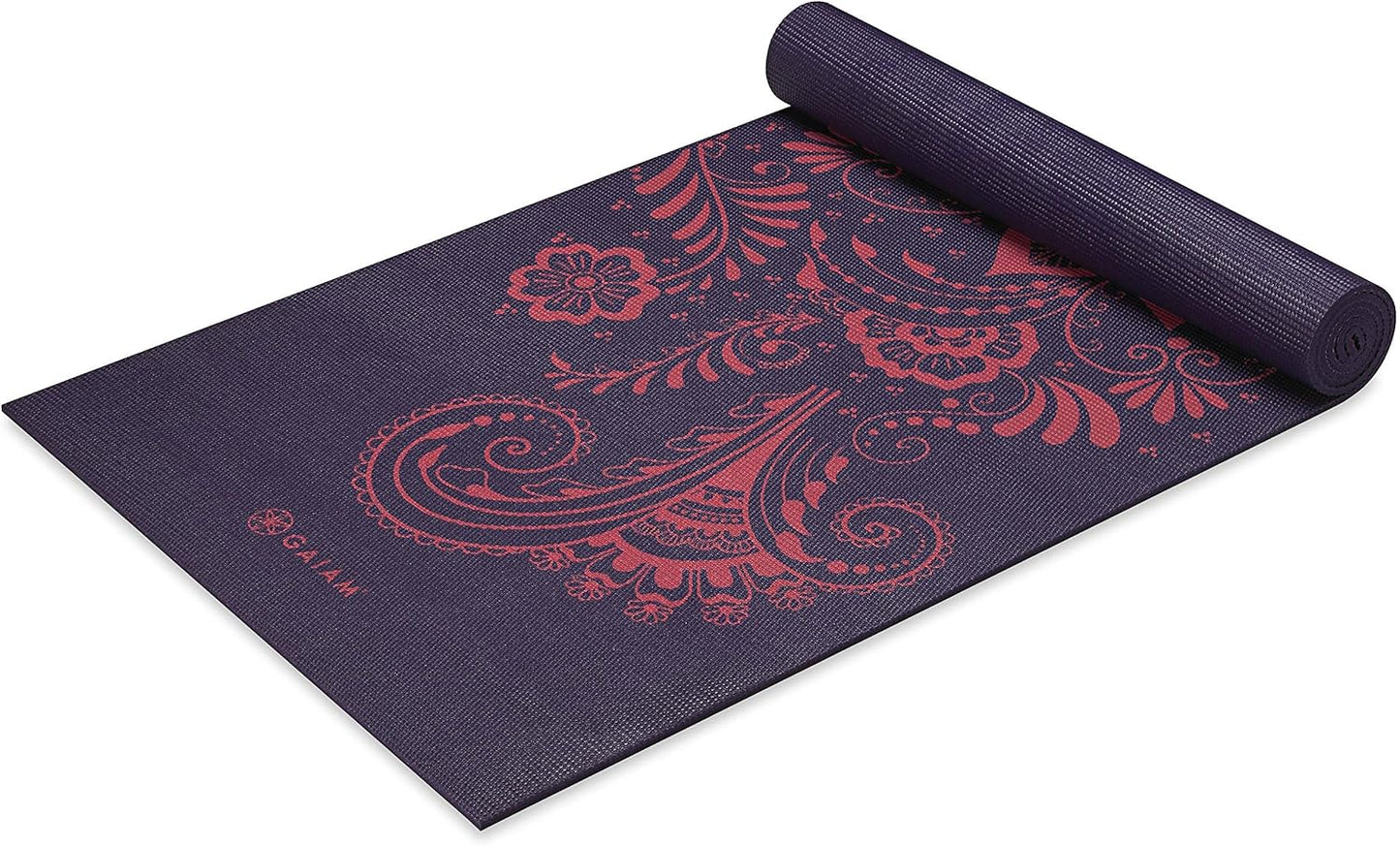 Gaiam Premium 6mm Yoga Mat - Non Slip for All Exercises