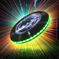 Light Up the Night! LED Glow Frisbee - Waterproof, Rechargeable, 12 Modes
