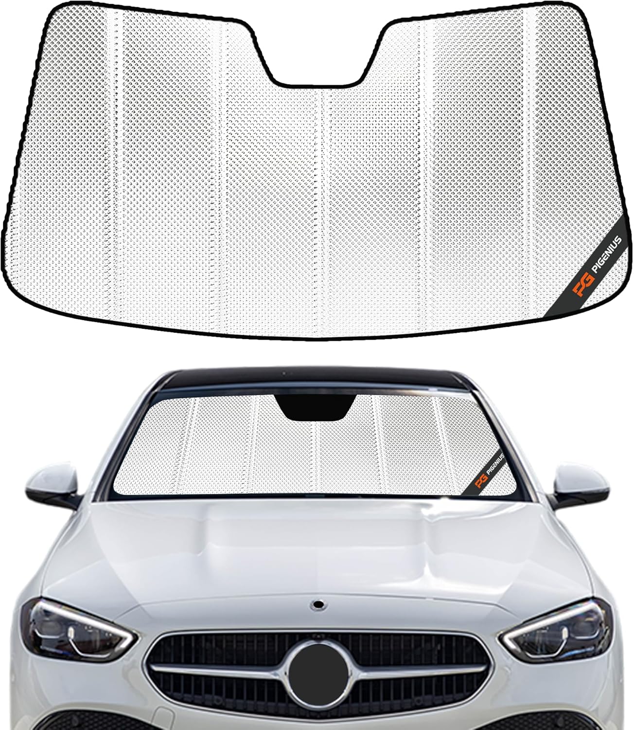 Windshield Sun Shade for Mercedes-Benz C-Class 2022-2025