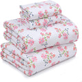 100% Cotton Percale Queen Sheet Set - Soft, Breathable Bedding