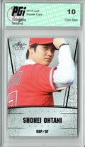 Shohei Ohtani 2018 Leaf Draft Rookie Card PGI 10 - Graded Mint
