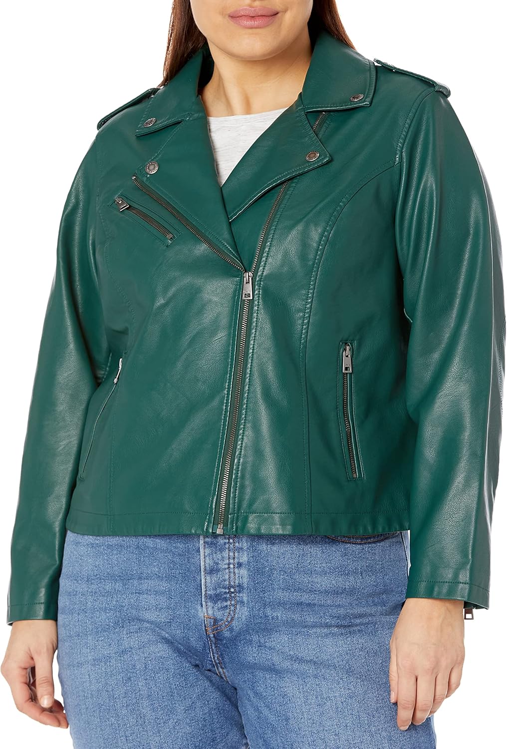 Levi's Women's Classic Faux Leather Moto Jacket for All Sizes