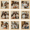 8x8 Picture Frame Set of 9 for Stunning Photo Displays