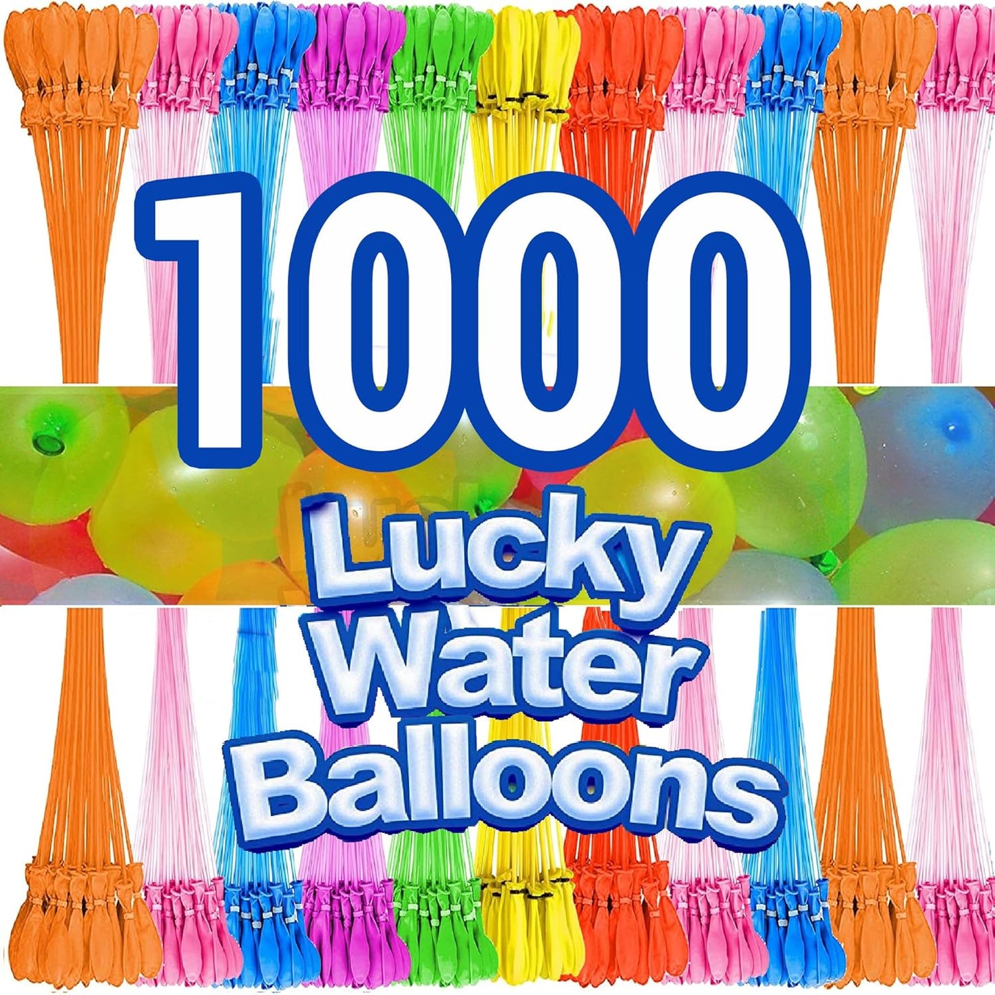 1000 PCS Self Sealing Water Balloons for Summer Fun Games