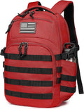 Military Tactical Backpack for Men 25L Black - Compact Durable Pack