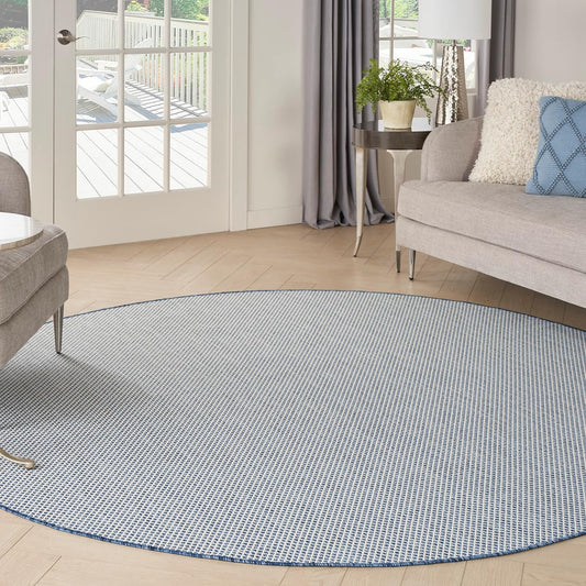 Nourison Home Courtyard Indoor/Outdoor 6ft Round Area Rug