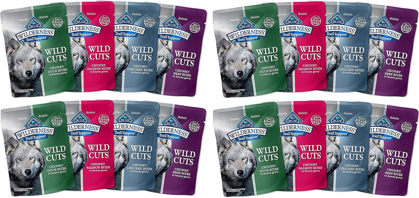 Blue Buffalo Wilderness Wild Cuts Variety Bundle for Dogs