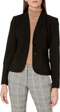 Calvin Klein Women's Two Button Lux Blazer - Versatile Work Staple