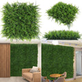 Luyue 12PCS Artificial Grass Wall Panels 20in x 20in - Greenery