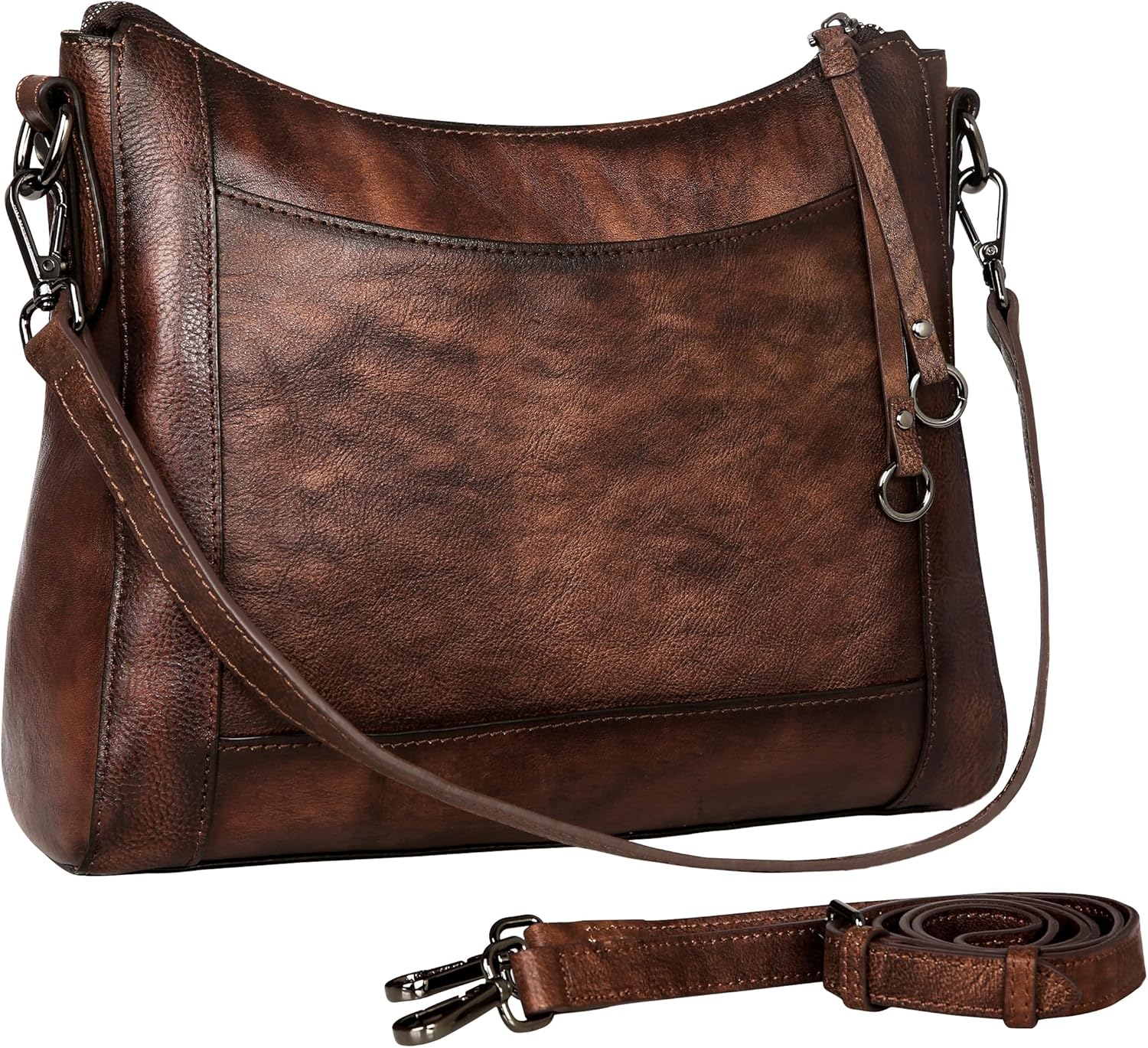 Iswee Genuine Leather Crossbody Bags for Women - Stylish Satchel