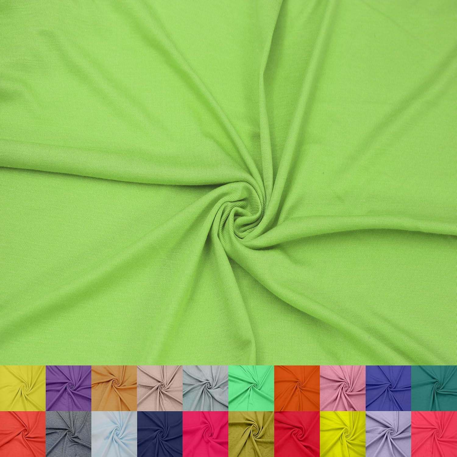 Stylish FABRIC 60 Wide Rayon Spandex Jersey Knit Fabric Review
