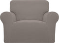 Easy-Going Stretch Oversized Chair Slipcover - Soft Stretch Jacquard