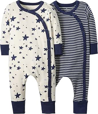 Moon and Back Baby Organic Long Sleeve Romper 2 Pack Review
