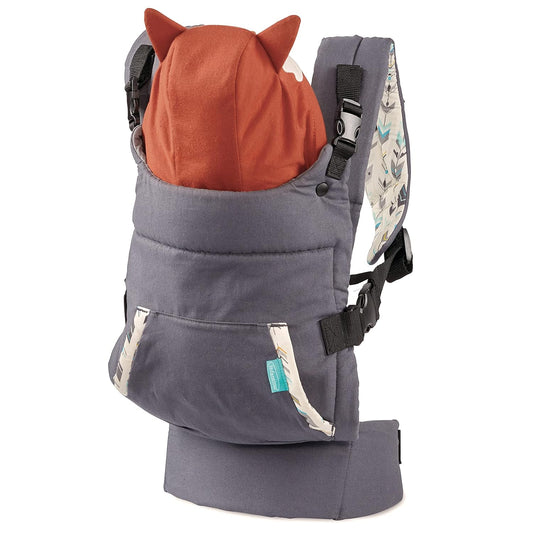 Ergonomic Infantino Cuddle Up Carrier - Fox-Themed, Face-In Design